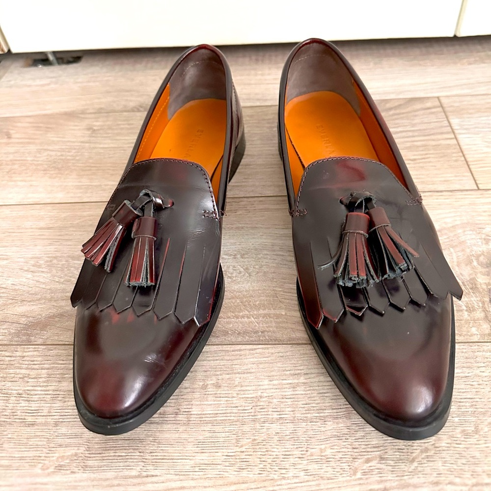 Everlane Modern Loafer in Oxblood